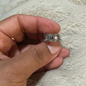 Daniel Wellington Silver Textured Ring